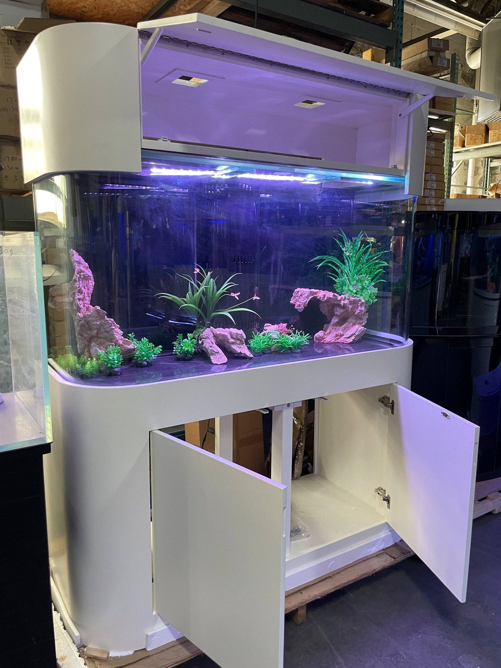 170g Panoramic Reef-Ready Aquarium Set in Unstained