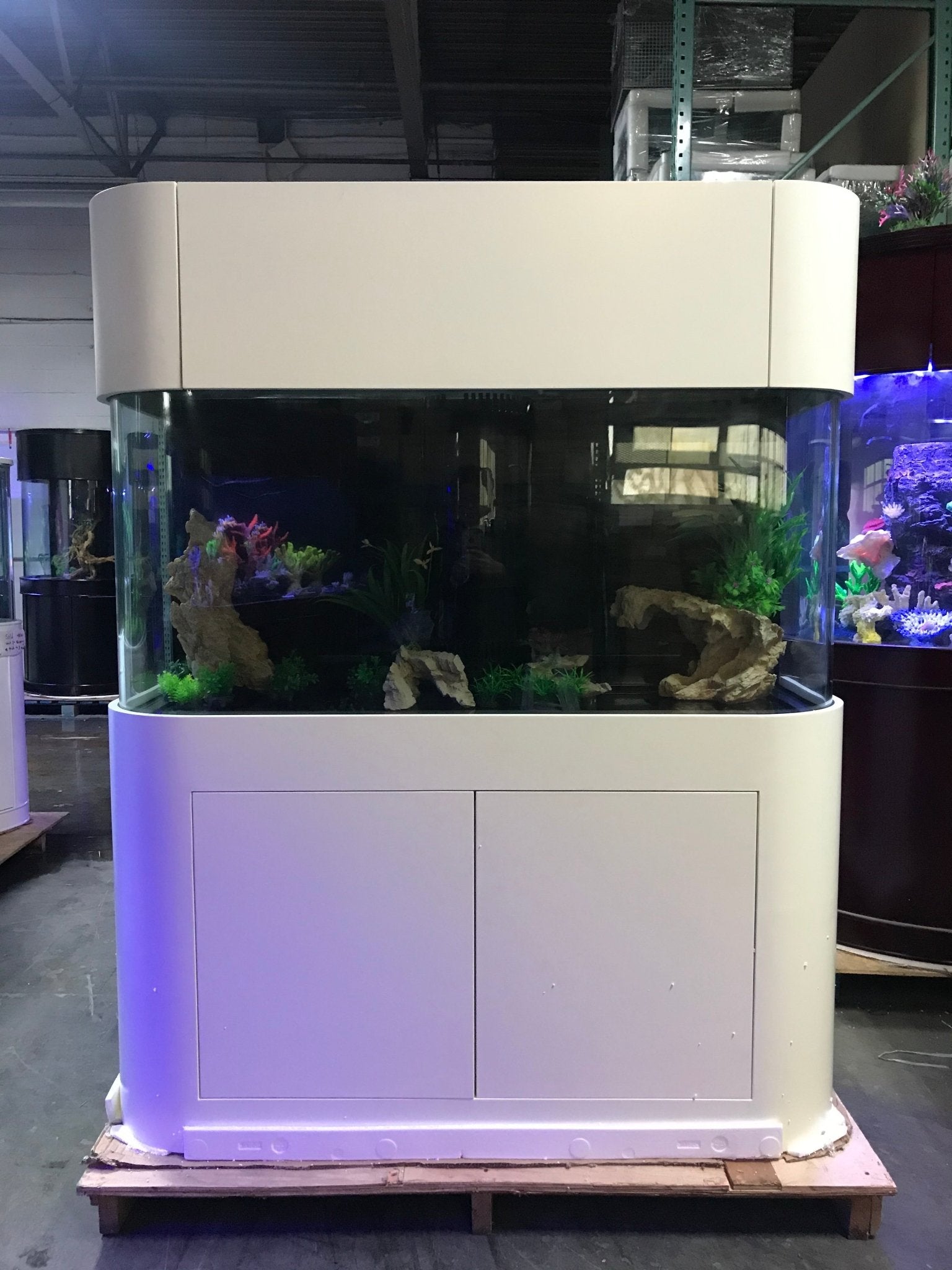 170g Panoramic Reef-Ready Aquarium Set in Unstained