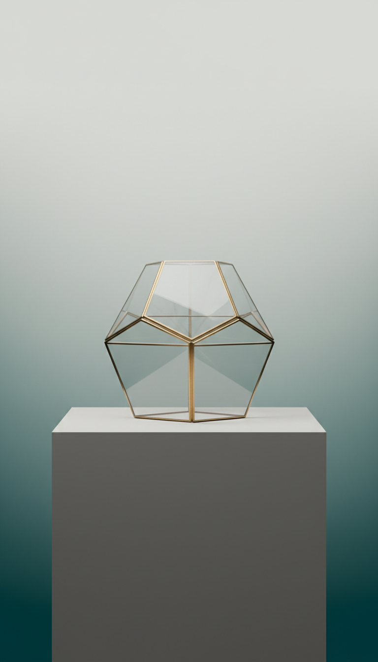 Signature Glass Terrarium with Locking Doors