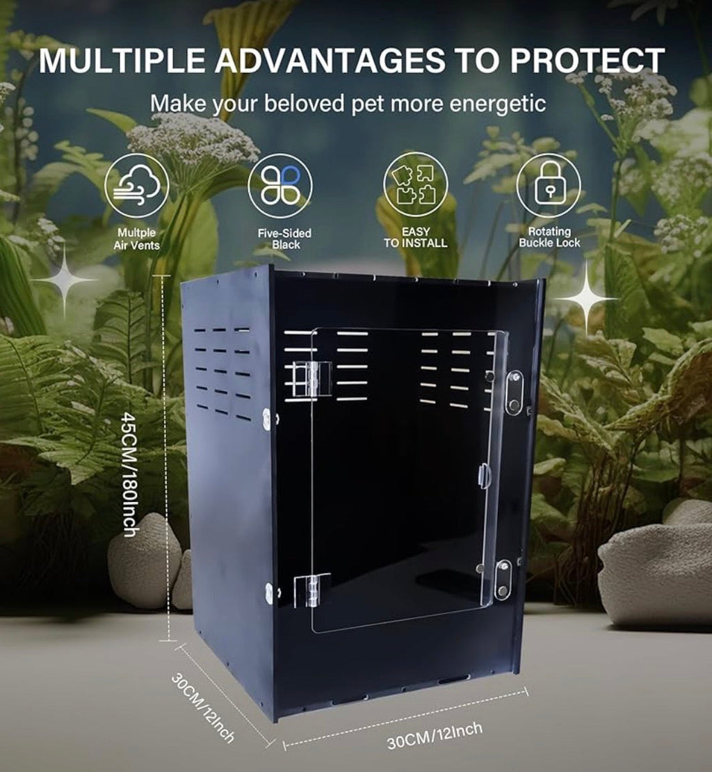 PVC Enclosure with magnetic locking door