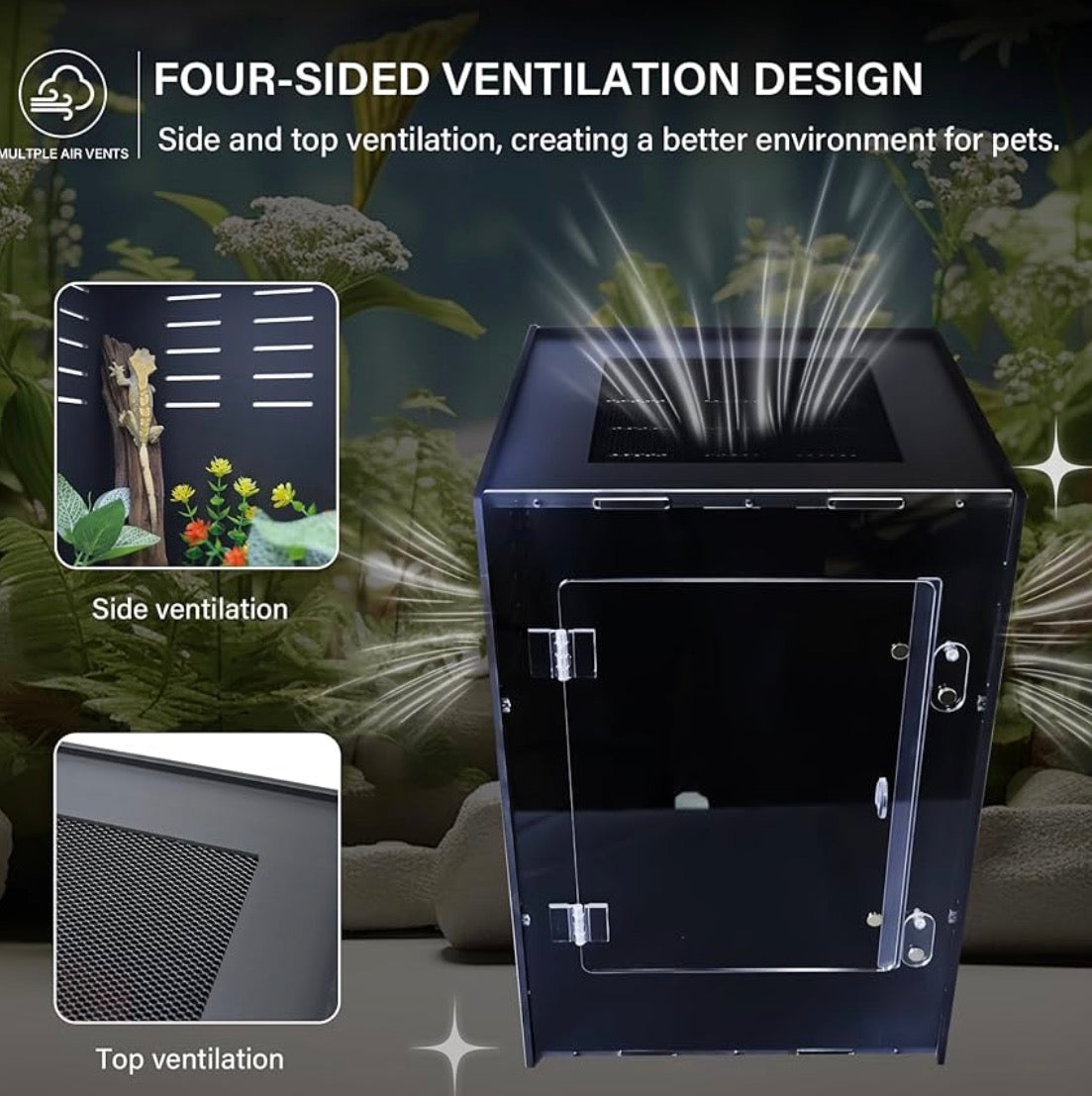 PVC Enclosure with magnetic locking door