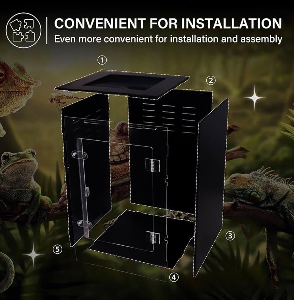 PVC Enclosure with magnetic locking door