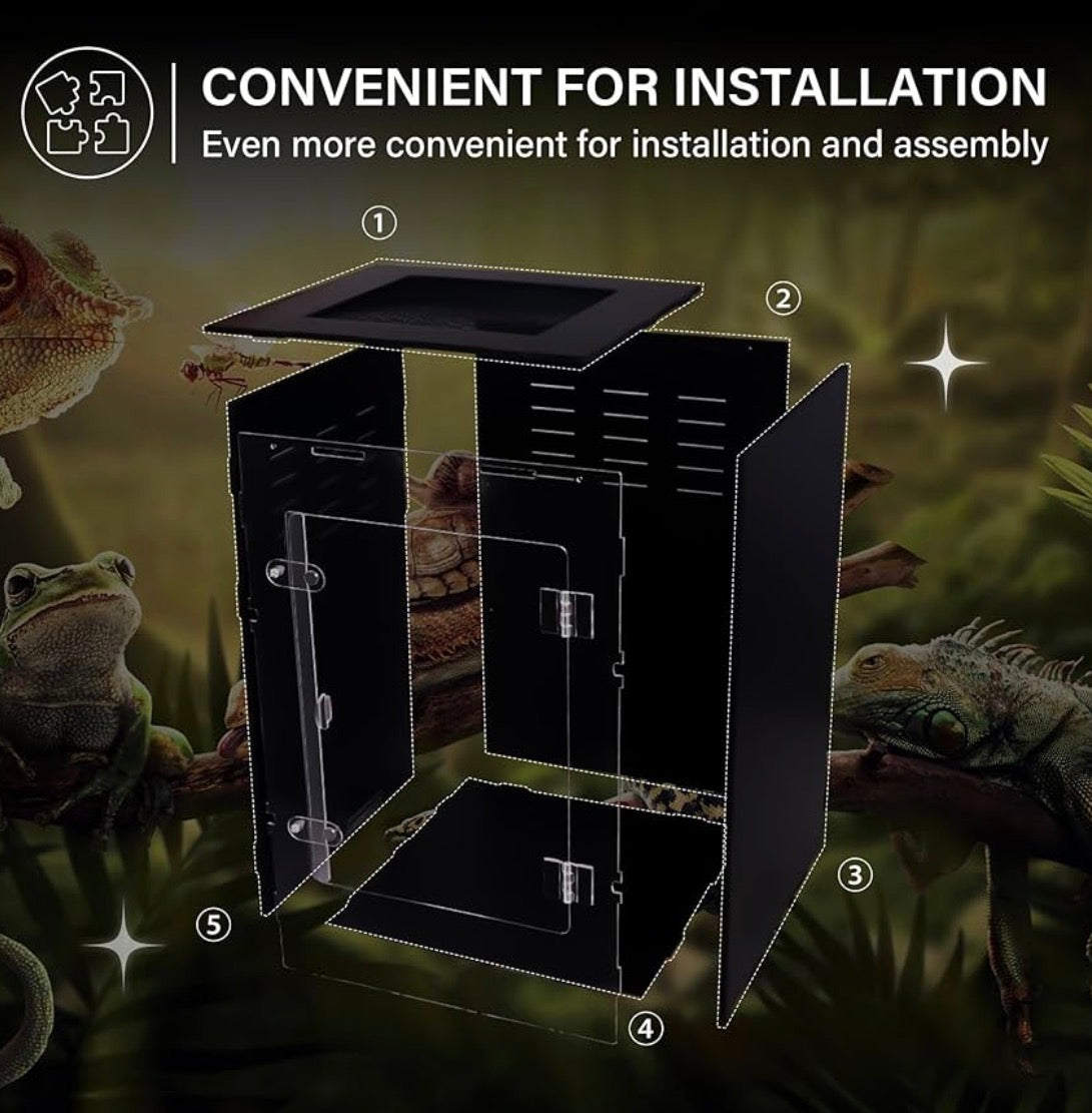 PVC Enclosure with magnetic locking door
