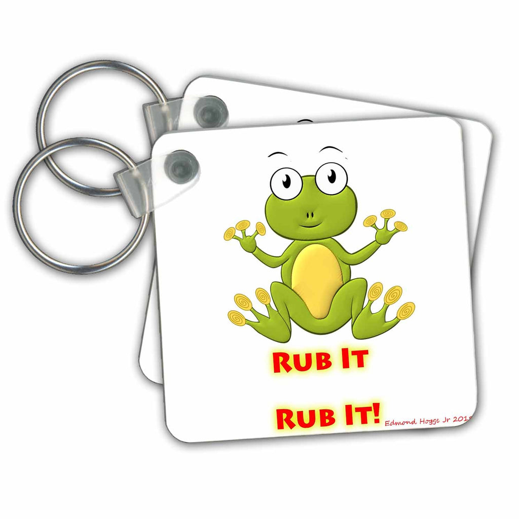 Key Chain - Frog with Funny Text Jr – Reptiles