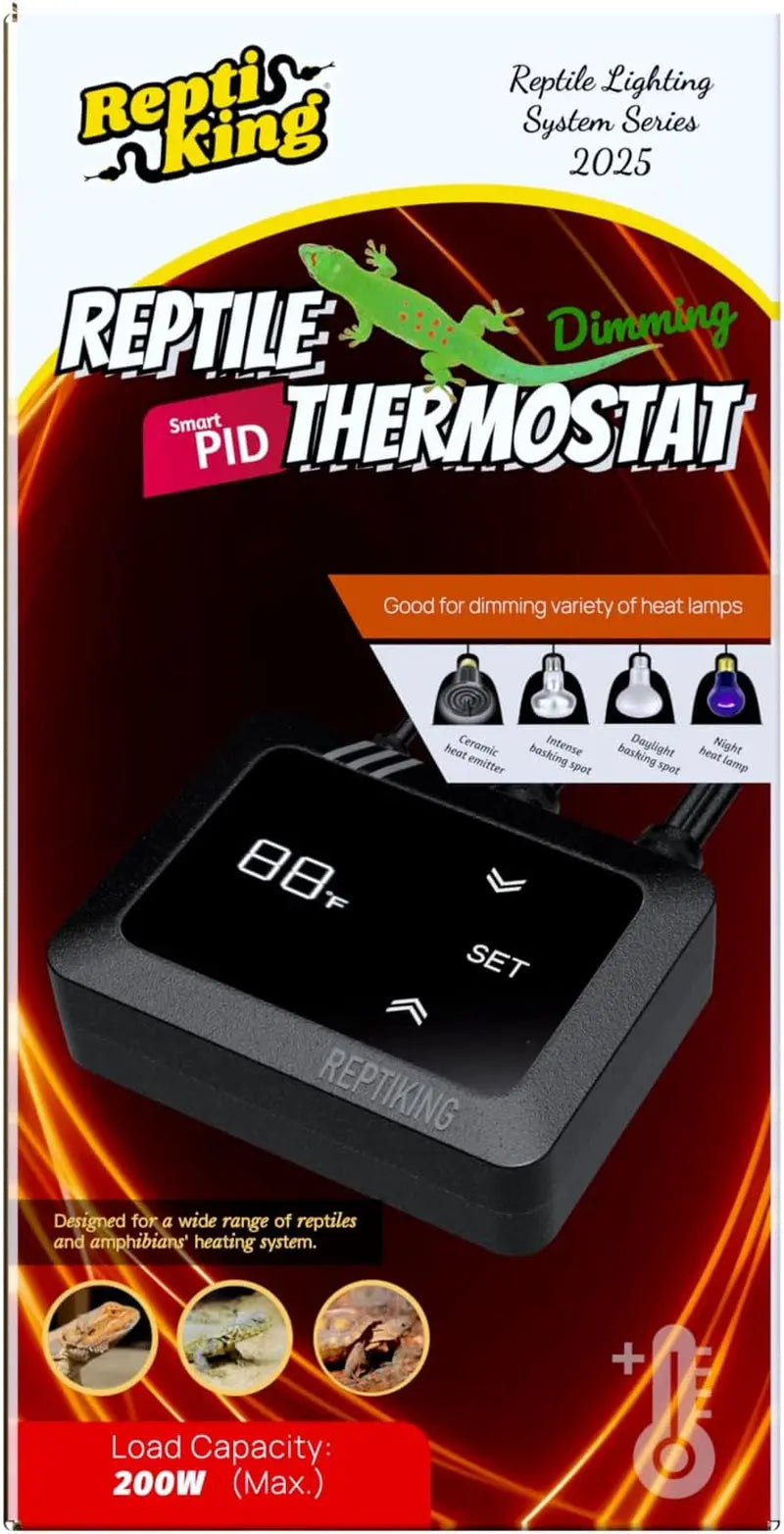 PID Dimming Reptile Thermostat 200W Digital Heat Controller