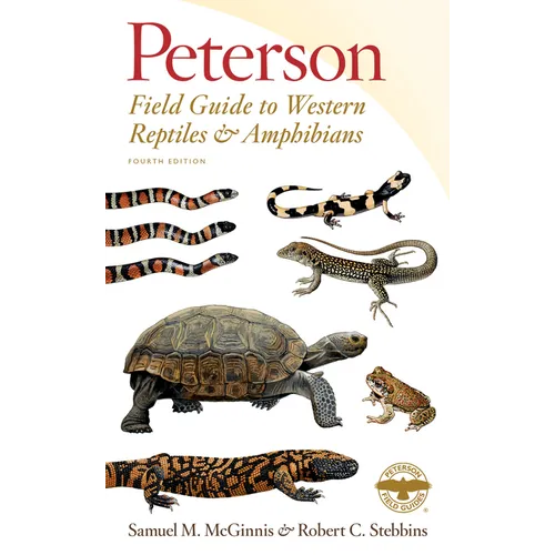 Peterson Field Guide to Western Reptiles & Amphibians - Paperback