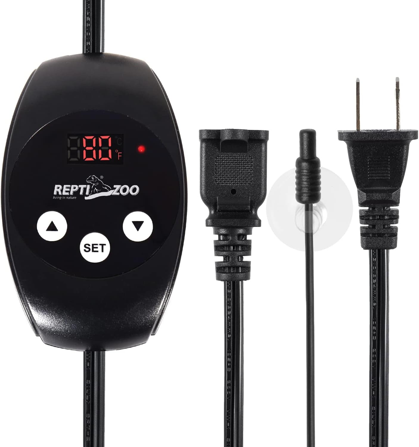 Reptile Thermostat PID Dimming Controller Digital Heat Lamp Temp Control 300W
